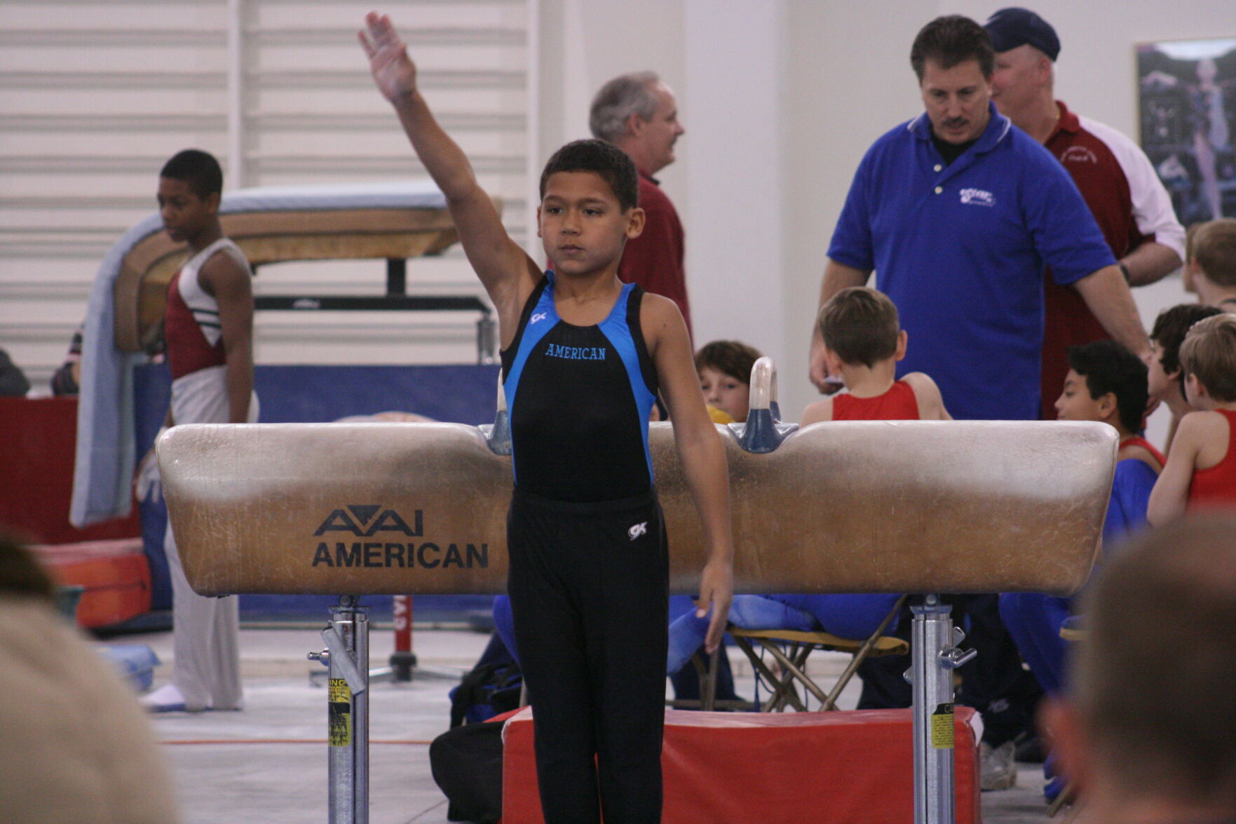 Gymnastics as a child -- p6